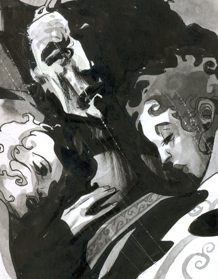 Leon Wilczenski entre suas favoritas