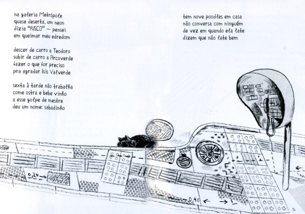 Bem-sacada, a edição tem design e ilustrações de Andrés Sandoval