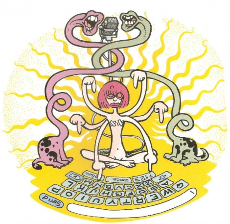 O surrealismo de Rita Lee ganhou um gêmeo no cartum: Laerte