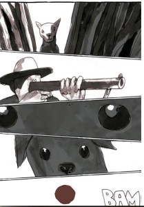 A morte da cadela Baleia, no traço matador de Guazzelli