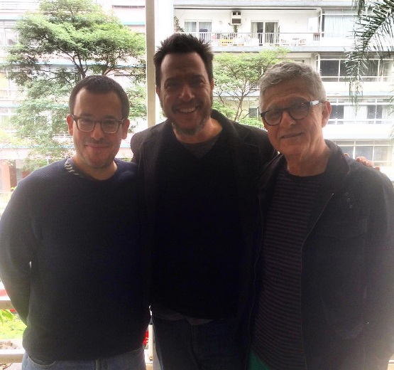 Humberto Werneck e Antonio Prata na Galeria Metrópole, centro de SP